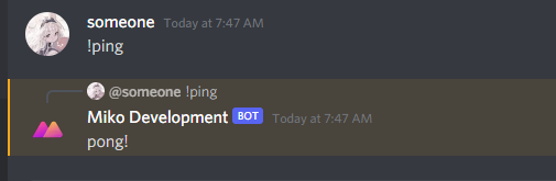 Text Command